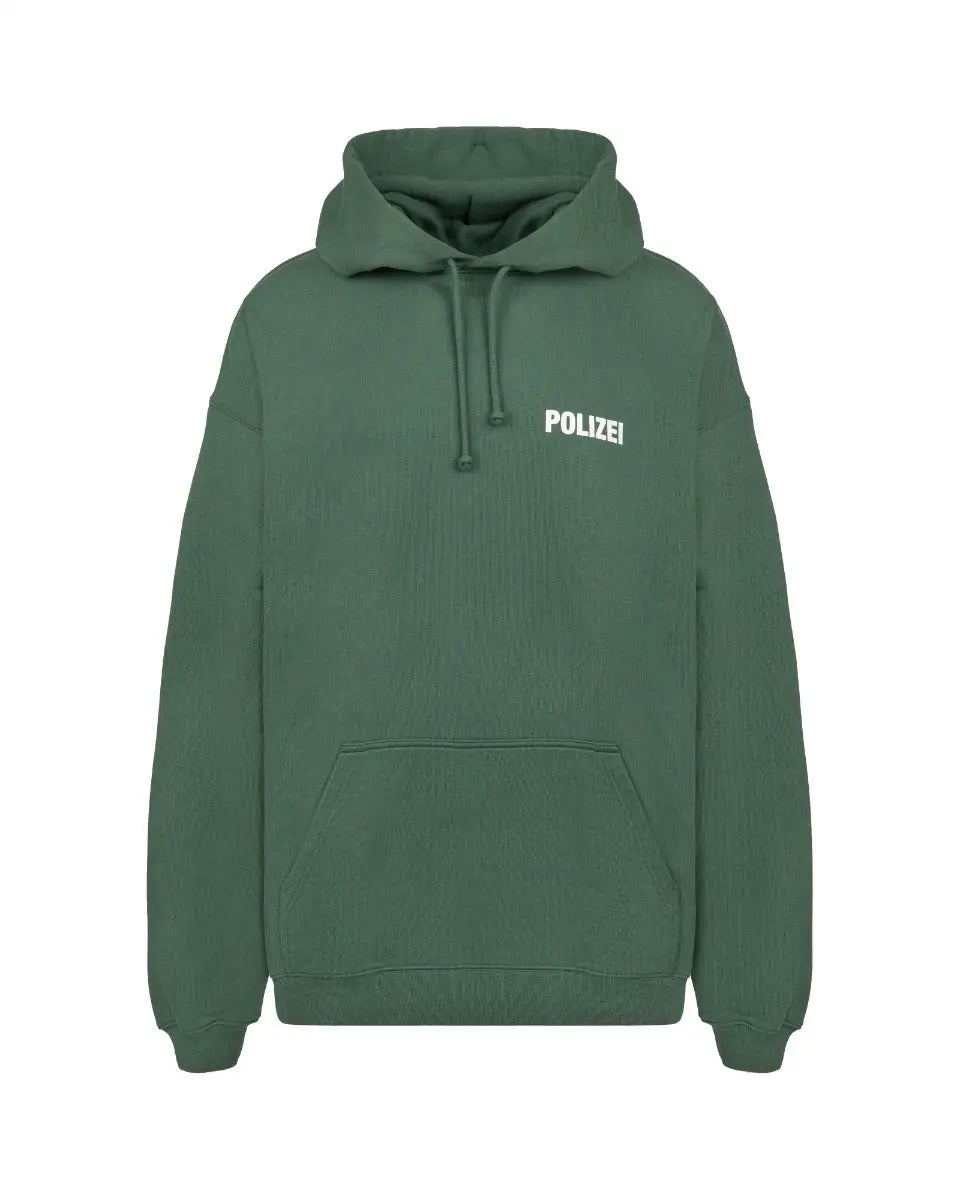 Vetements "Polizei" oversized hoodie