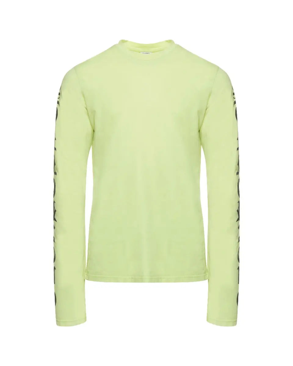 Vetements "Summer 2016" neon gothic long sleeve t-shirt Vetements