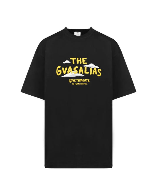 Vetements "The Gvasalias" Cartoon logo t-shirt - M Vetements