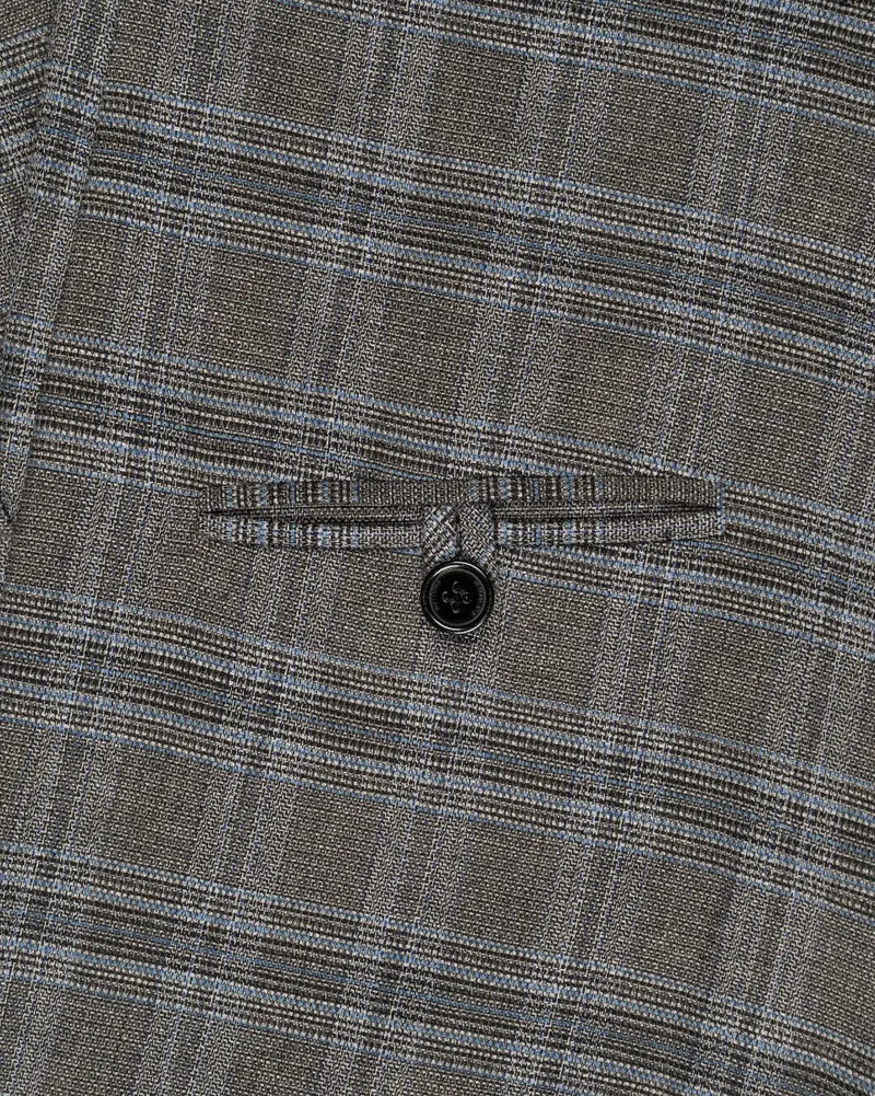 Vetements grey checked baggy suit pants thumbnail