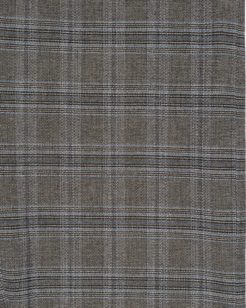 Vetements grey checked baggy suit pants