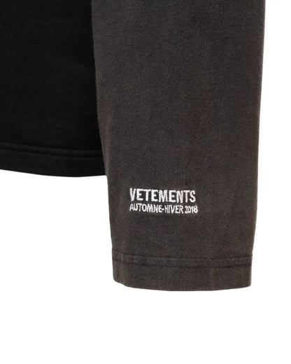 Vetements Flag double layered hoodie Vetements
