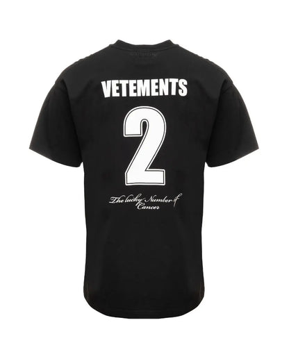 Vetements Moon black oversized t-shirt Vetements