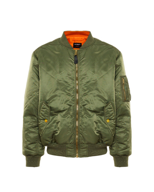 Vetements x Alpha Industries emoji reversible MA-1 bomber jacket Vetements
