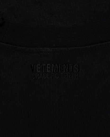 Vetements x Cradle of Filth "Nun" stiff cotton t-shirt Vetements