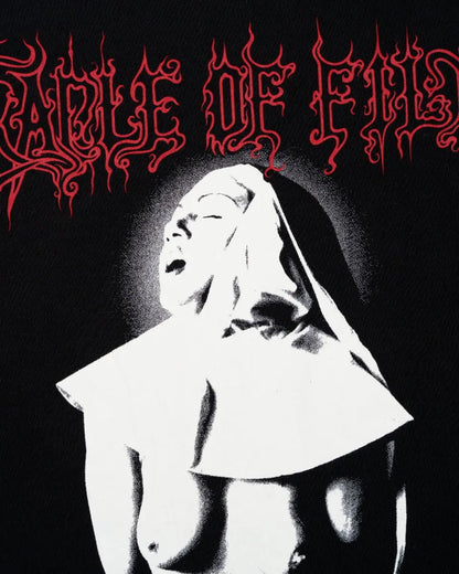 Vetements x Cradle of Filth "Nun" stiff cotton t-shirt Vetements