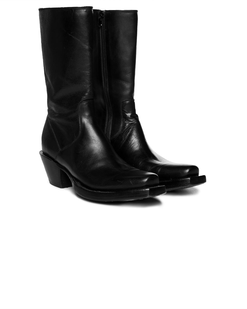 Vetements x Lucchese Cowboy cuban-heel boots