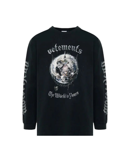 Vetements x Motorhead "The World Is Yours" long sleeve t-shirt Vetements