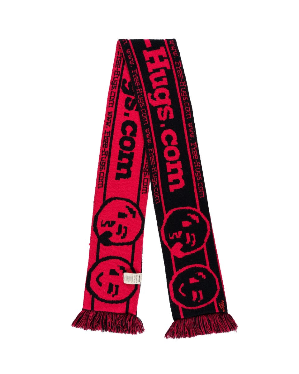 Vetements x Reebok "HUG ME" red scarf Vetements