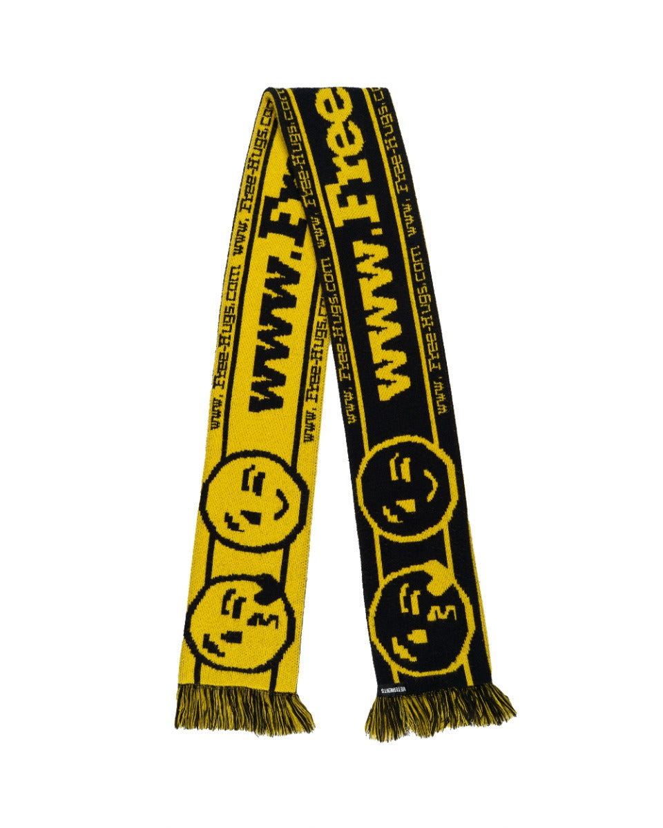 Vetements x REEBOK "HUG ME" yellow scarf
