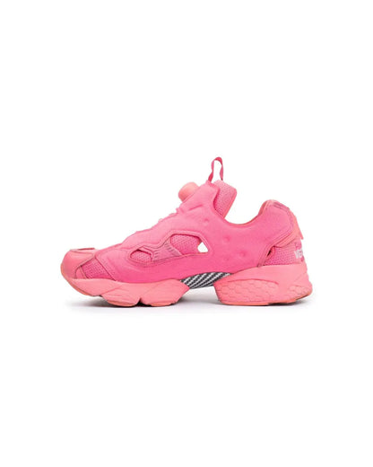 Vetements x Reebok Instapump fluorescent pink sneakers Vetements