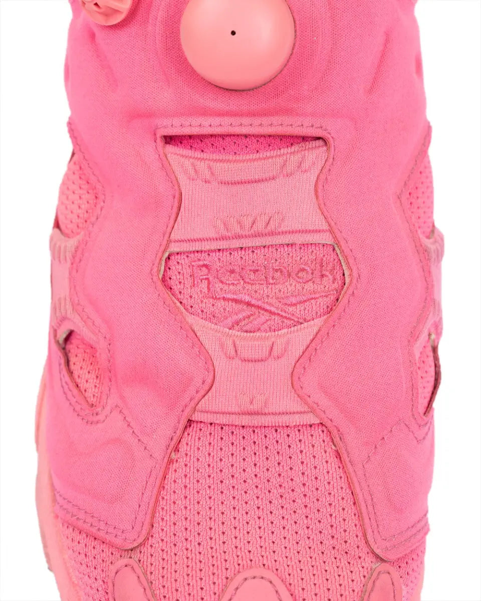 Vetements x Reebok Instapump fluorescent pink sneakers Vetements