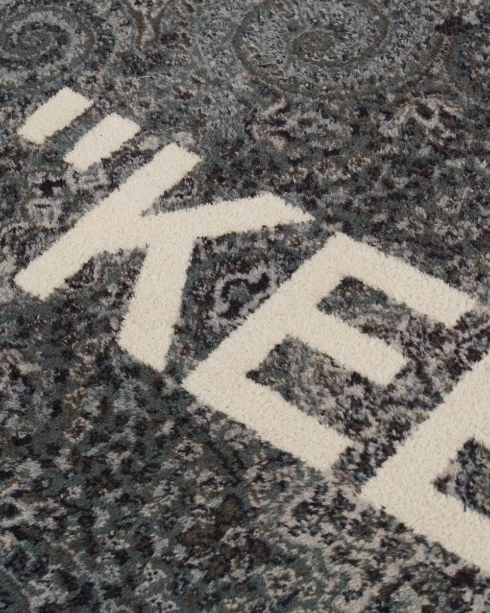 Virgil Abloh’s MARKERAD "KEEP OFF" Persian rug
