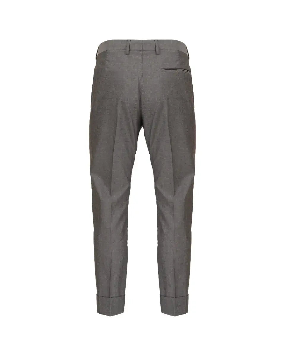 Vivienne Westwood MAN grey drop-crotch laine tailor pants Vivienne Westwood