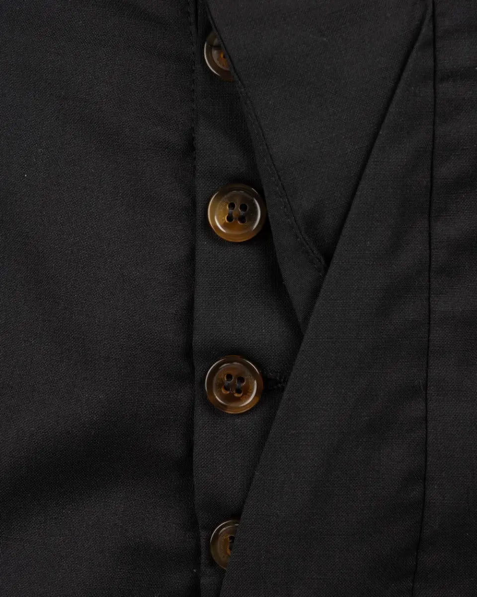 Vivienne Westwood Man Sharkskin dropped rise laine tailor pants
