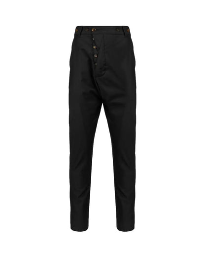 Vivienne Westwood Man Sharkskin dropped rise laine tailor pants Vivienne Westwood