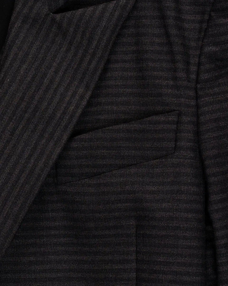 Vivienne Westwood Man striped peak lapel 2-piece blazer jacket thumbnail