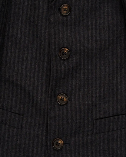 Vivienne Westwood Man striped peak label 2-set blazer jacket Vivienne Westwood