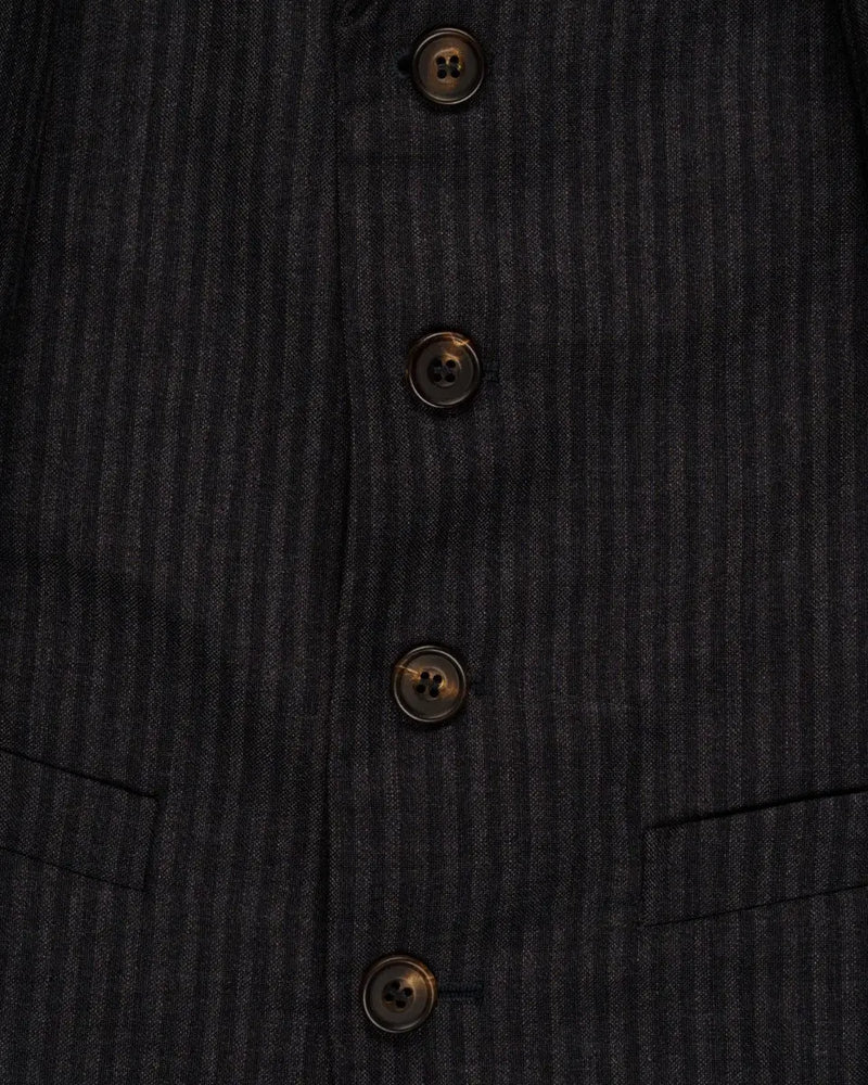 Vivienne Westwood Man striped peak lapel 2-piece blazer jacket thumbnail