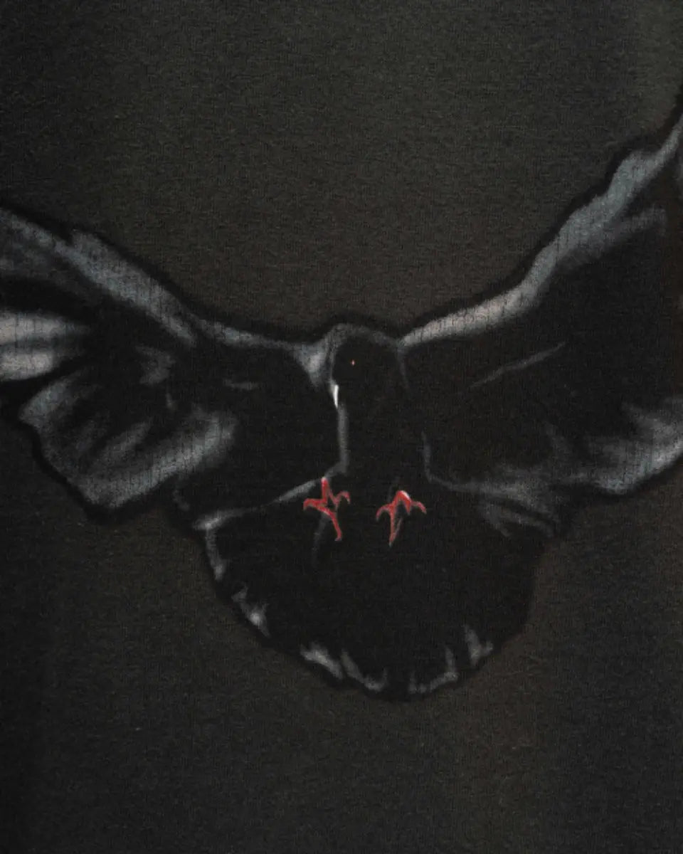 Yeezy x GAP black dove oversize long sleeve t-shirt