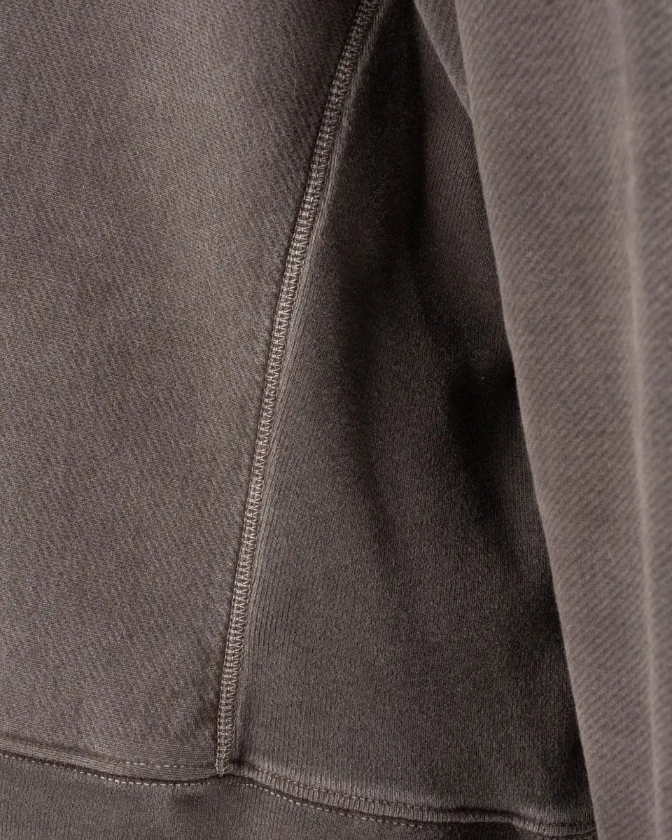 Yeezy Season 3 garment-dyed crewneck grey sweatshirt Yeezy