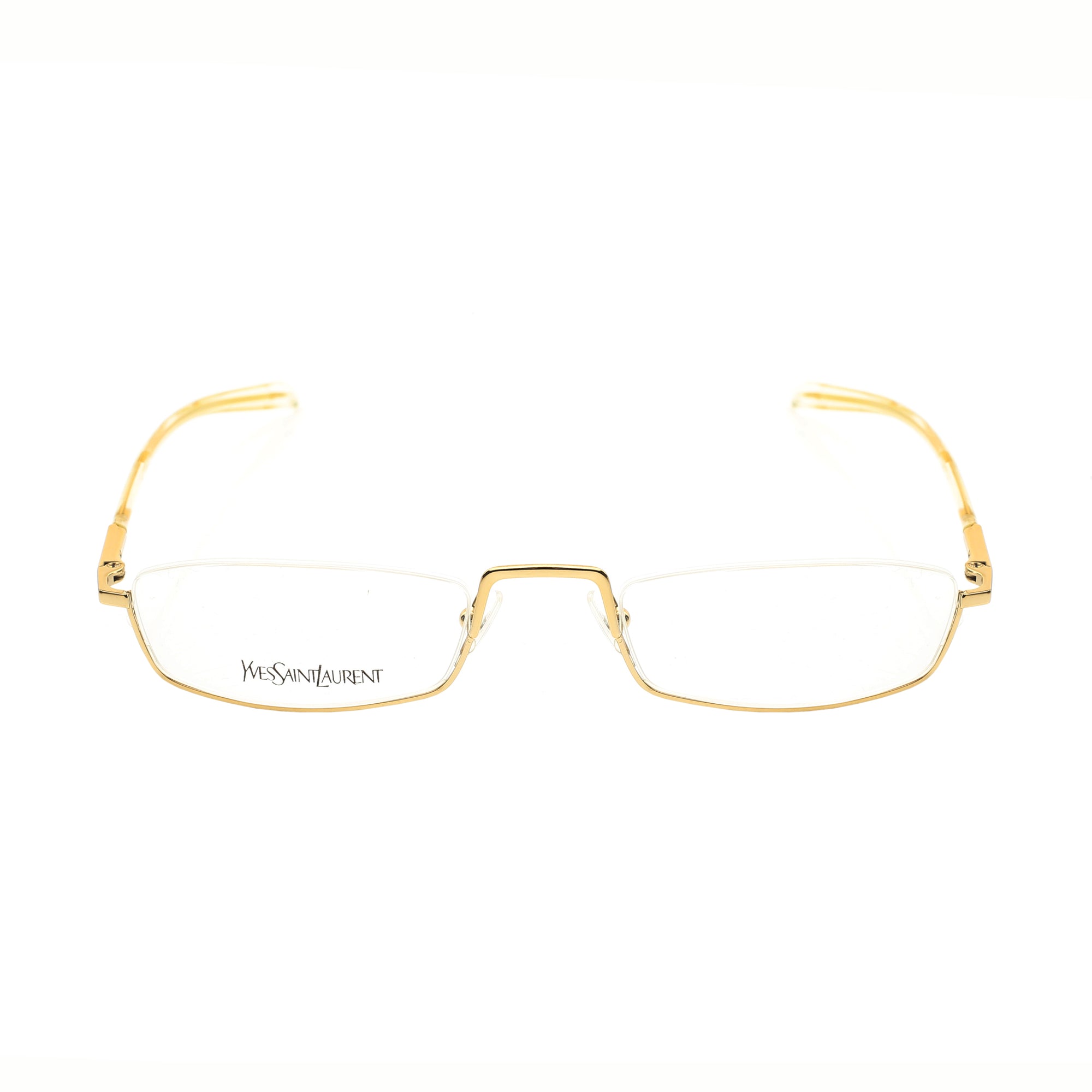 Yves Saint Laurent Gold Flat glasses
