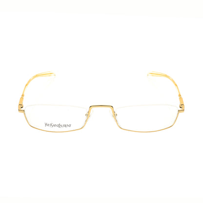 Yves Saint Laurent Gold Flat glasses Yves Saint Laurent