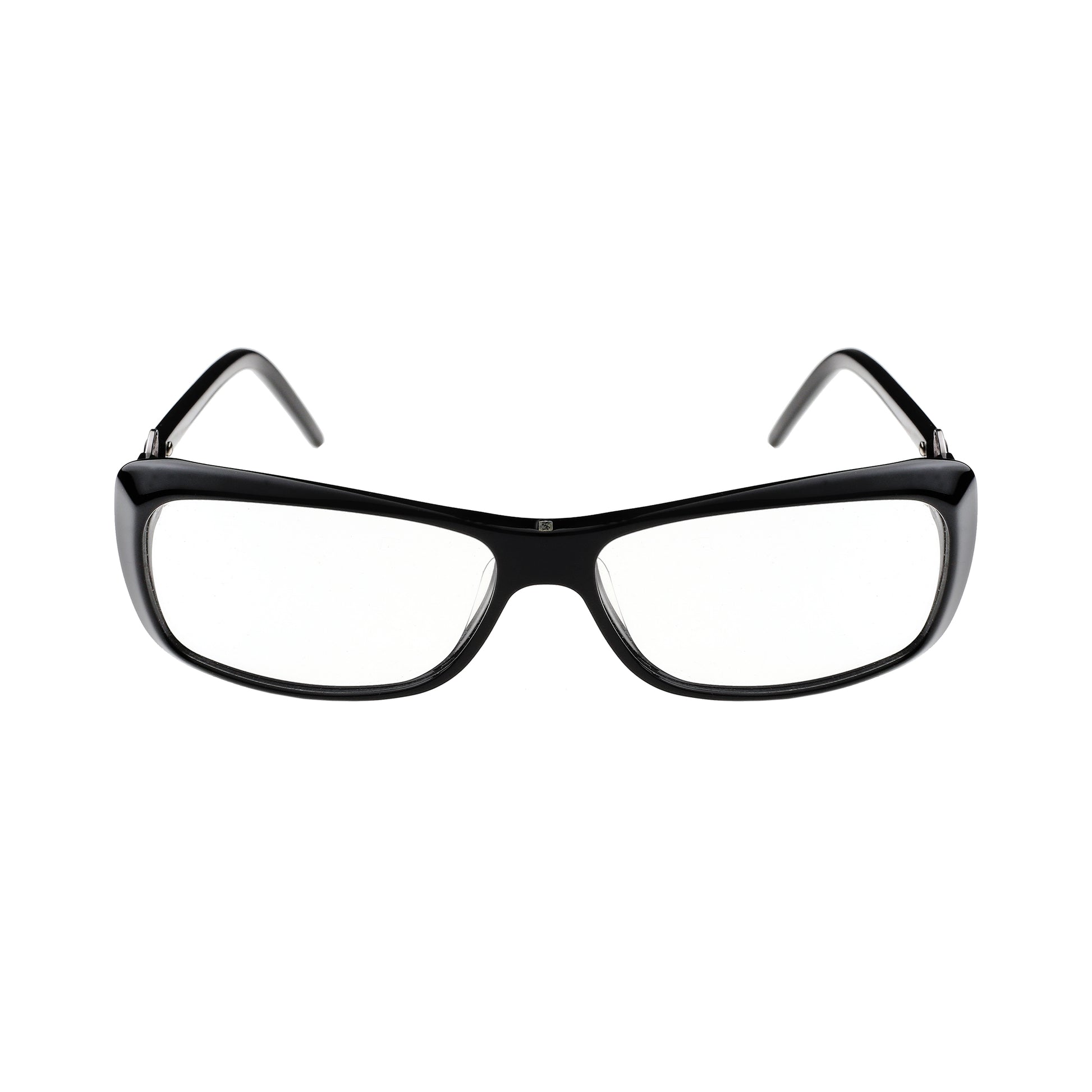 Yves Saint Laurent ’90s Black Signature Loop Glasses Yves Saint Laurent