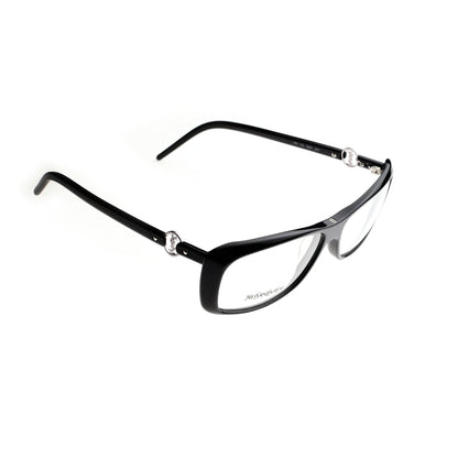 Yves Saint Laurent ’90s Black Signature Loop Glasses Yves Saint Laurent