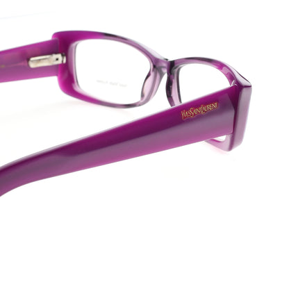 Yves Saint Laurent ’00 Cat-Eye Purple Glasses Yves Saint Laurent