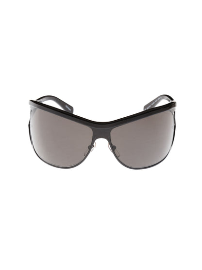 Yves Saint Laurent Black Wraparound sunglasses Yves Saint Laurent