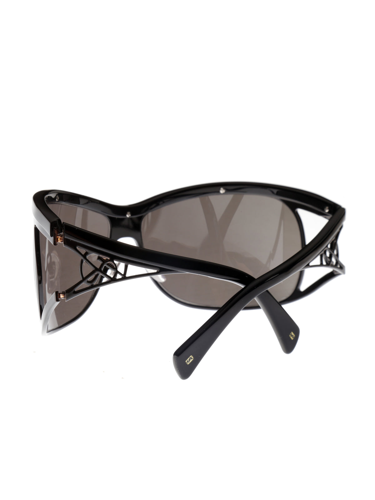 Yves Saint Laurent Black Wraparound sunglasses
