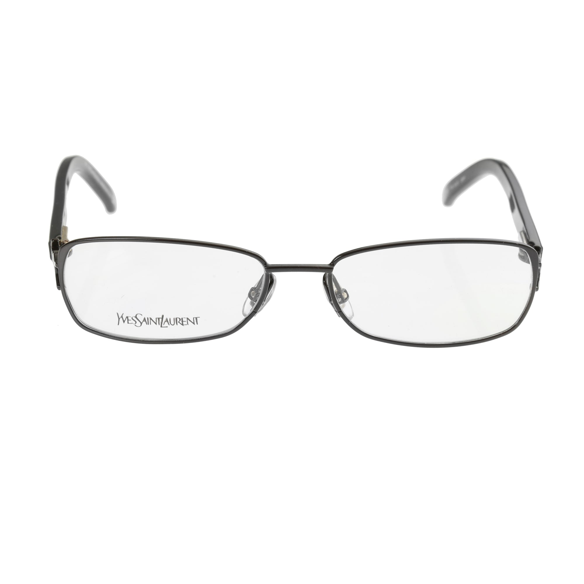 Yves Saint Laurent ’90s Havana Brown Signature Glasses