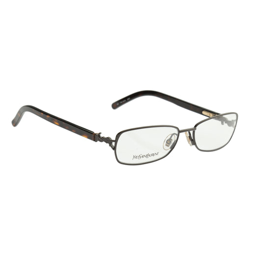 Yves Saint Laurent ’90s Havana Brown Signature Glasses Yves Saint Laurent