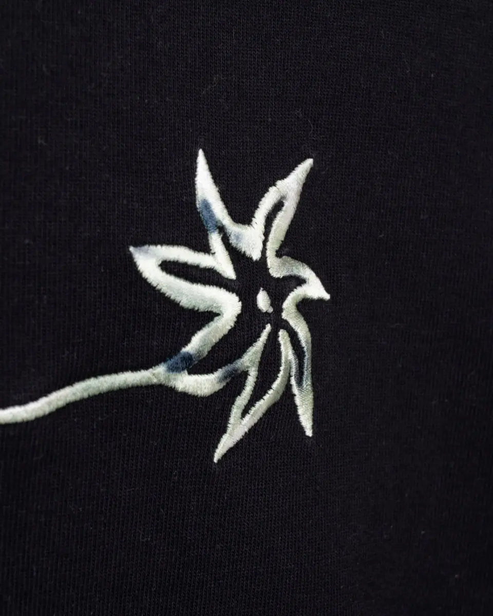 Dior x Cactus Jack embroidery black t-shirt