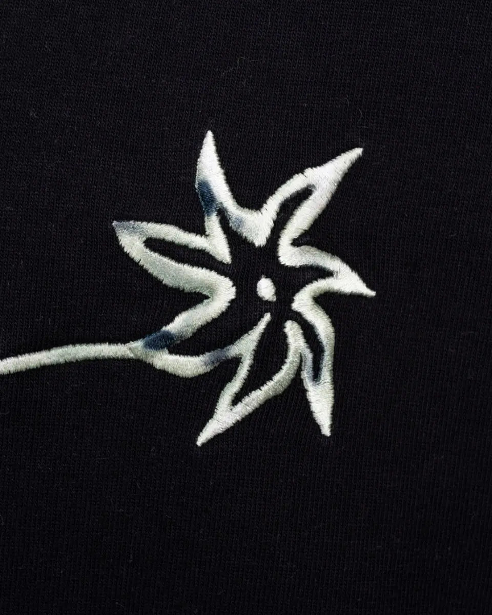 Dior x Cactus Jack embroidery black t-shirt