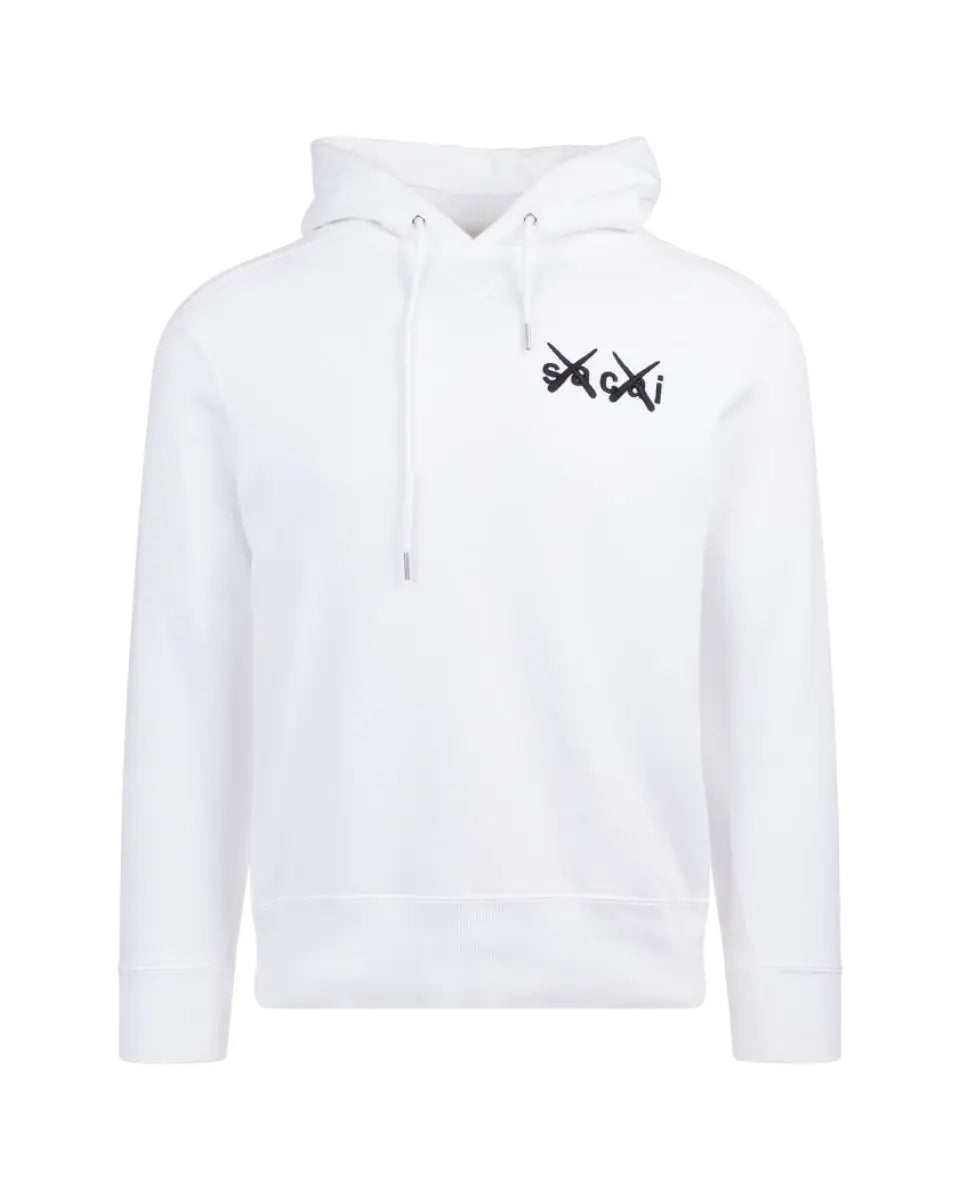 Sacai x Kaws white hoodie Sacai