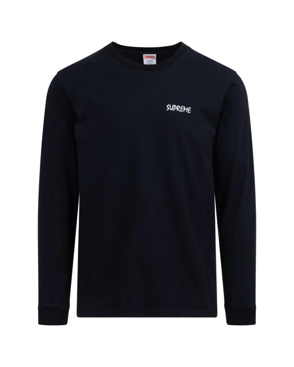 Supreme Stallion horse navy long sleeve t-shirt