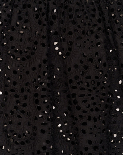 Zimmermann crotchet black mini dress Zimmermann
