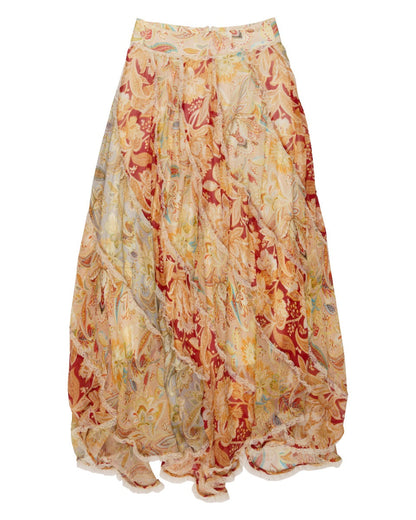Zimmermann Floral-appliqué lace maxi dress Zimmermann