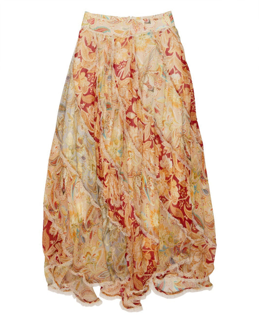 Zimmermann Floral-appliqué lace maxi dress Zimmermann